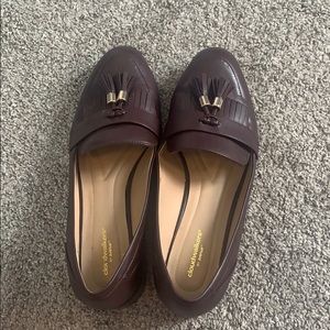 11 W Maroon/Brown Tassel Cloudwalker Shoes